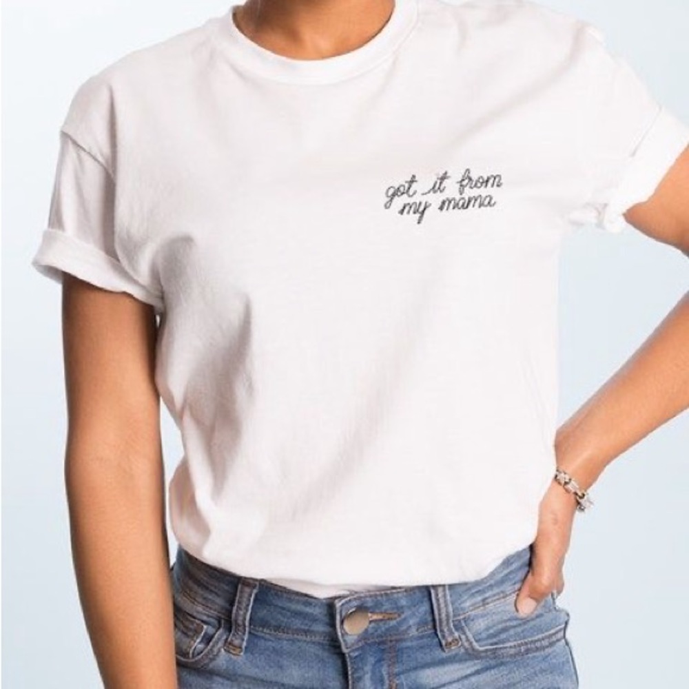 Omaze/Lauren Conrad Collab M “got it from my mama”